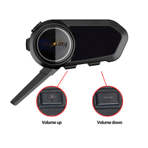 6 Riders 2000M Xe Máy Tai Nghe S6 Cộng Với Điện Thoại Nội Bộ Nhóm Xe Máy Nói Chuyện BT Liên Lạc Mũ Bảo Hiểm Với FM Radio - Product Image 3