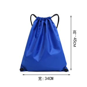 Unisex Portable 210DNylon Sports Backpack Waterproof <strong>Drawstring</strong> Thickened Custom Logo Storage for Running Featuring Polyester - Product Image 4