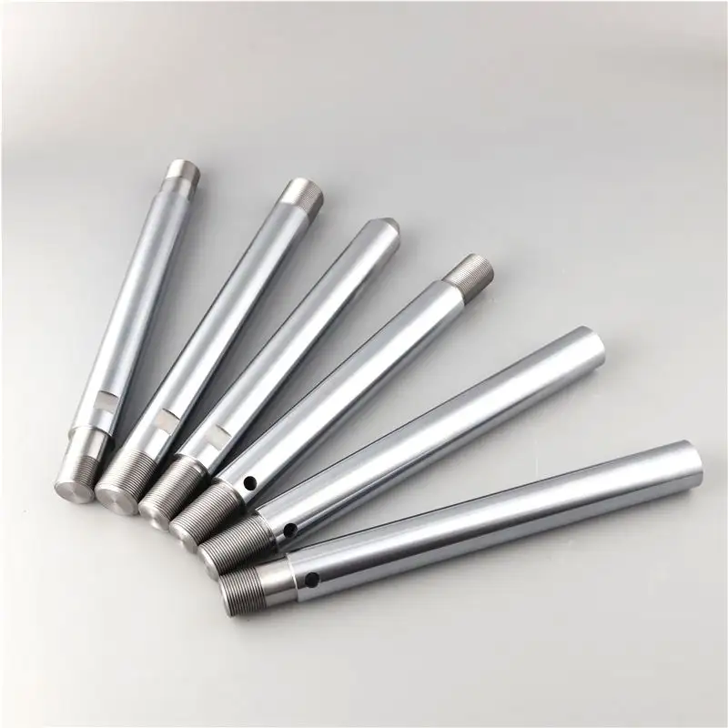 Supplier Precision Customized Step Metal Double Hollow Pin Linear Bearing Motor Flexible Rotating Guiding Shafts