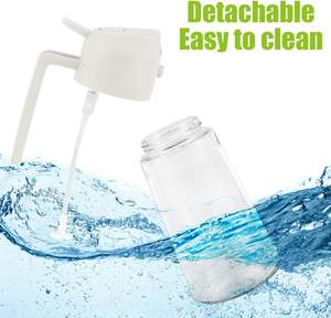 Vente en gros - Meilleure vente : Distributeur d'huile double usage 470 ml, flacon de cuisine intégré à pompe - Product Image 2