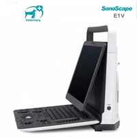 Machine à ultrasons vétérinaire Sonoscape e1v pour machine à ultrasons portable pour animaux doppler couleur vétérinaire