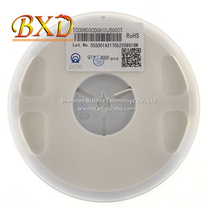 Ban đầu tụ điện gốm TCC0603COG910J500CT 0603 <span class=keywords><strong>91PF</strong></span> 50V 5% NPO tụ con chip - Product Image 5