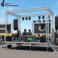 Estructura de Aluminio Arqueada de Alta Calidad TFR, Certificada por TUV, con Sistema de Elevación Soldado para Eventos y Sonido