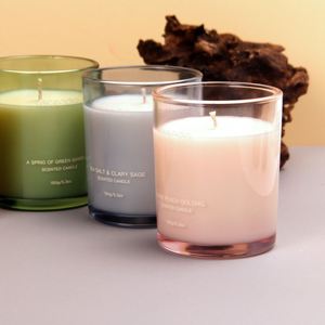 Juego de Velas Aromáticas Ascendia, 150g, Cera de Soya, Frasco de Vidrio, Aromaterapia, Decoración Minimalista para el Hogar - Product Image 4