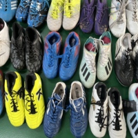 Chaussures de football d'occasion S24 chaussures de football d'occasion pour hommes chaussures de gros bon marché en vrac
