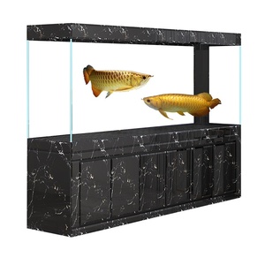 Nouveau modèle 2026 – Aquarium rectangulaire en verre ultra-clair pour salon, usage domestique, moyen-grand, sur pied avec filtration par le fond - Product Image 5