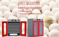 Incubateur à œufs entièrement automatique, capacité de 1000 œufs, incubateur à volaille