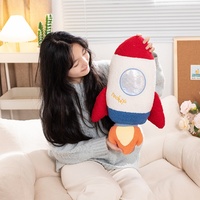 Nouvelle Peluche Astronaute en Coton PP, Poupée Super-héros Spatial Créative, Couverture Confortable Fusée Spatiale, Jouet Unisexe pour Enfants à partir de 5 ans