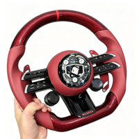 Volant en fibre de carbone pour Mercedes Benz AMG W204 W205 W203 W212 W176 W213 W221
