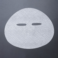 Japan Cosmetics 384 Fiber Light Transparent Non-Woven Dry Face Mask Sheet Natural Non Compressed Body Mask Material Manufacturing