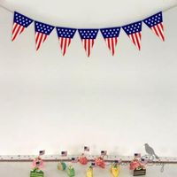 Drapeau d'intérieur extérieur personnalisé pour la décoration Célébration de fête en tissu tricoté en polyester satiné mat brillant