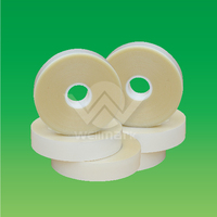 Ruban de cerclage PVC thermosoudable Wellmark TS302 de qualité industrielle, mince, résistant à la chaleur, forte résistance à la traction, emballage automatique