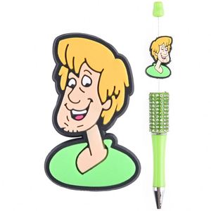 Perles focales en silicone personnalisées en gros pour la fabrication de stylos, perles de dentition en silicone à motifs DIY, perle focale pour le cancer du sein - Product Image 5