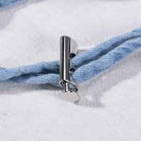 Chapeau de pêcheur en jean à large bord pour l'été, la plage, le sport, le cyclisme, les voyages, unisexe, en denim délavé, 100% coton, haute qualité