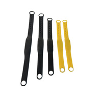 Bracelet en silicone imperméable avec impression de logo personnalisé, RFID 13,56 MHz, bracelet en silicone RFID classique 1K, bracelet RFID pour la natation