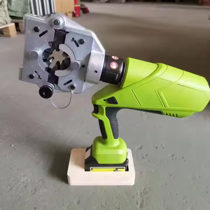 Herramienta de prensado de CA eléctrica ligera, solo 15kg, 12 toneladas de fuerza, 4 troqueles, prensa de prensado Ideal para técnicos de servicio de campo - Product Image 1