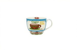 Tazza in Ceramica 490ML con Design Cartoon e Stampa Serigrafica per Uso Domestico - Product Image 1