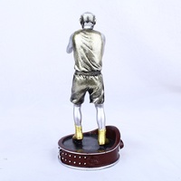 Figurine de boxe en résine synthétique, série sportive, décoration créative pour salon, bureau, maison, cadeau d'affaires, trophée, vente en gros