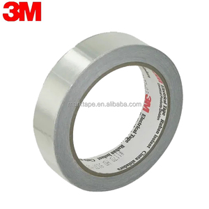 Ruban de blindage EMI <span class=keywords><strong>3M</strong></span> découpé sur mesure 1170 avec support en feuille d'aluminium, adhésif acrylique MT conducteur électriquement en PVC - Product Image 3