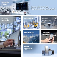 Panel de Control para Horno, PCBA para Horno con Componentes de Tecnología de Montaje Superficial (SMT)