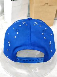 Vietnam Lowmoq Custom Stone Logo Sports Trucker Cap Snapback Chic Diamond Baseball 6-Panel Flat Adult Canvas Outdoor Breathable - Product Image 3