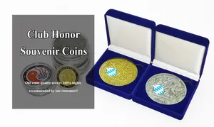 अपने स्वयं के लोगो प्रचार धातु 3 डी स्मारक चुनौती सिक्का कस्टम क्लब सम्मान स्मारिका सिक्के