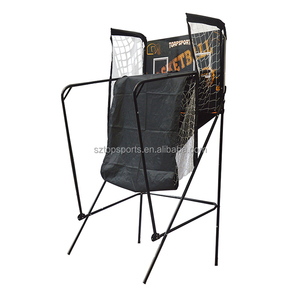 Macchina <span class=keywords><strong>da</strong></span> gioco elettrica portatile e mobile per tiro <span class=keywords><strong>da</strong></span> basket per interni ed esterni a doppio cerchio all'ingrosso - Product Image 3