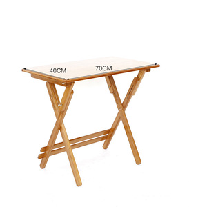 Bamboo <strong>Office</strong> <strong>Desk</strong> Natural 70 CM Home <strong>Office</strong> <strong>Desk</strong> <strong>Foldable</strong> <strong>Desk</strong> - Product Image 4