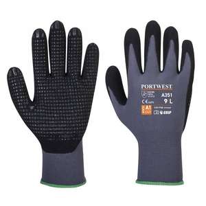 PORTWEST - A351G8RXXL DermiFlex Plus gant gris/noir-GANTS EAN 5036108299102 - Product Image 1