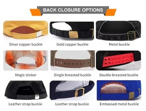 Wholesale Customizable Cotton Luxury Baseball Cap for Men Waterproof Sports Hat Embroidered Logo Cap Blank Baseball Cap - Product Image 5