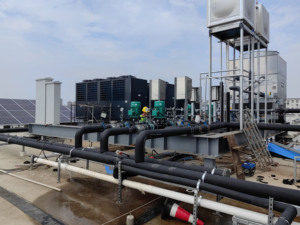 Pompe à chaleur air-eau CO2 (R744) à haut rendement énergétique, refroidissement et chauffage, alimentation solaire/électrique, usage domestique extérieur, classe A++, Dbt(gag)-28wh(R7) - Product Image 6
