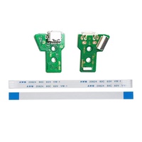 Circuit imprimé de prise de Port de charge USB pour carte PCB de contrôleur PS4 avec câble ruban flexible JDS 011 001 030 040 055(JDS-011)