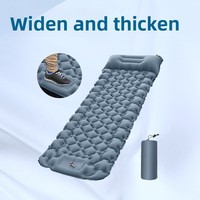 Matelas de camping gonflable portable pour voiture, tente et camping en plein air