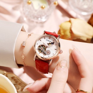 Montre mécanique automatique, montre étanche, tendance mode féminine, montre multifonctionnelle soleil-lune-étoile pour couple - Product Image 4