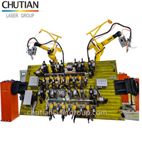 Machine de soudage laser robotique pour tuyau en T en acier