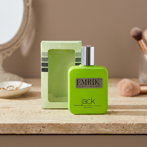 Emrik Parfümerie Jack 50 ML Grünes Parfümspray für Persönliche Duftkollektionen Skulpturen Dekorative Akzente - Product Image 4