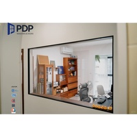 Rejilla de ventana de imagen fija de aluminio insonorizada PDP de grado comercial para escalera exterior al aire libre sótano