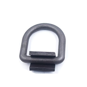 Anneau de levage en D forgé haute résistance à souder, anneau d'ancrage robuste soudable pour remorquage et récupération de camions - Product Image 3
