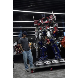 งานประติมากรรมหุ่นยนต์บัมเบิลบี ออพติมัส ไพรม์ ทรานส์ฟอร์เมอร์ ขนาดเท่าตัวจริง ทำจากไฟเบอร์กลาสเรซิ่น สำหรับตกแต่งภายนอก ลดราคาจากโรงงาน มีสินค้าในสต็อก - Product Image 6