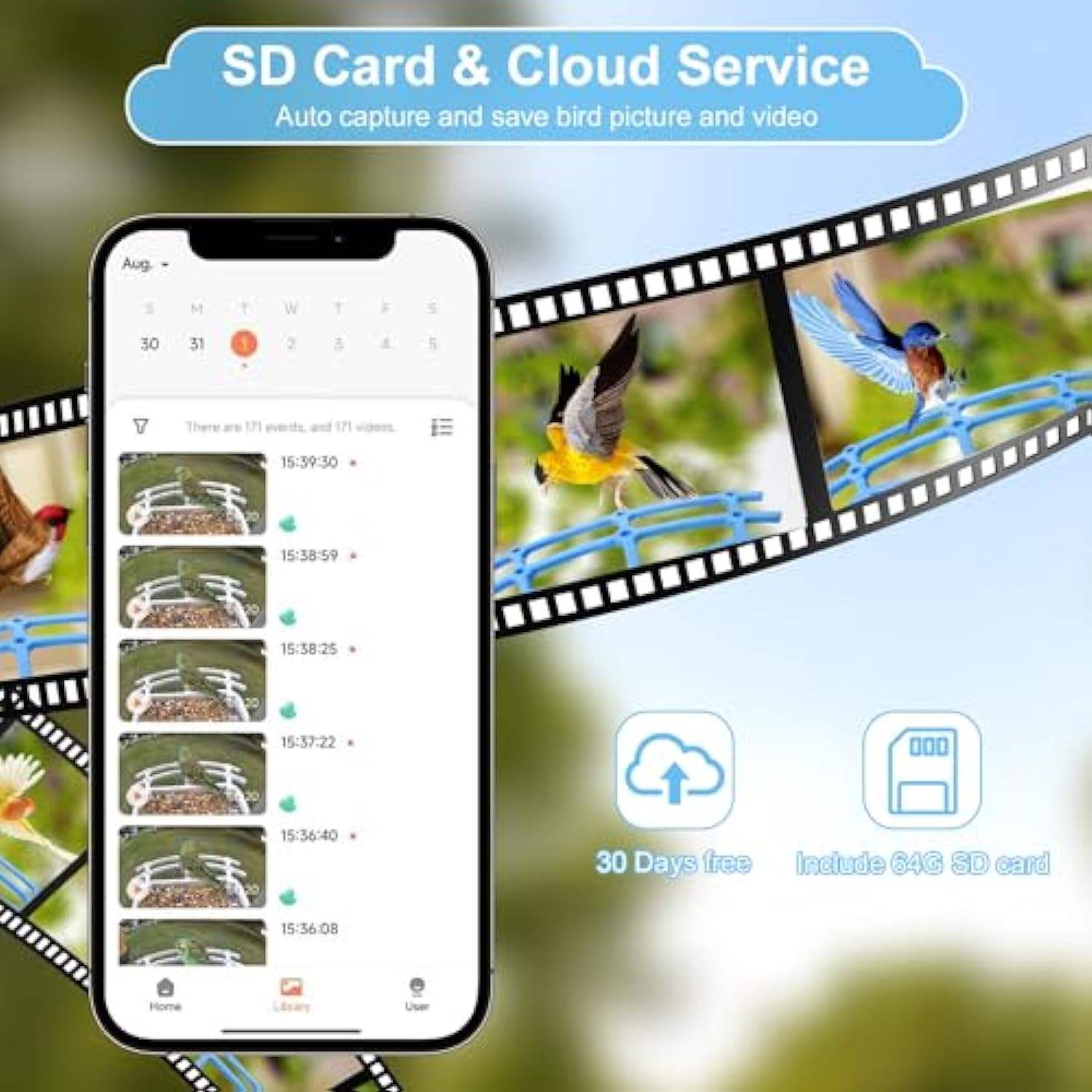 automatic bird monitoring system
