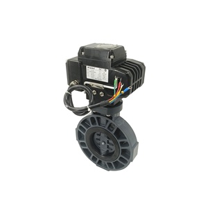 Van Bướm UPVC Tín Hiệu Phản Hồi Thụ Động Loại Bật Tắt Điện HL -10S IP68 Chống Nước 100NM <span class=keywords><strong>DN100</strong></span> - Product Image 1