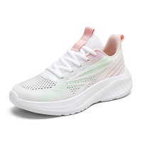 Chaussures de course légères personnalisées avec logo pour hommes et femmes, respirantes, en maille, confortables, antidérapantes, pour la marche, le yoga, la remise en forme, la salle de sport