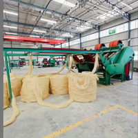 Poinçonnage et cardage de fibres de sisal de chanvre industriel Machine à carder le sisal et cardeuses à décortiquer le sisal