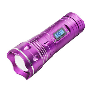 ไฟตกปลา LED แบบชาร์จไฟได้ 6 ระดับหรี่แสงได้แสงสีขาวสีน้ำเงินกลางแจ้งโคมไฟตกปลากลางคืนอลูมิเนียมอัลลอยด์ - Product Image 2