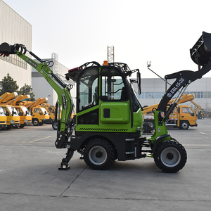 โรงงานผลิต EBL15-26 รถตักล้อยางแบบลากจูง 4x4 ดีเซล ไฮดรอลิก ดีไซน์กะทัดรัด สำหรับใช้งานทางการเกษตร - Product Image 3