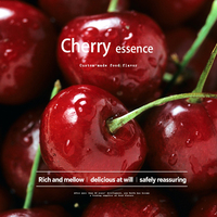 Vente en gros Parfum concentré liquide à la cerise Saveur industrielle pour aromatisant alimentaire et produit de parfum au tabac