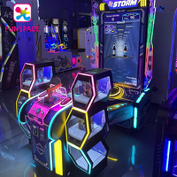 Funspace Coin Operated 2 Players Shooting Simulator Arcade Machine Video Game Crazy Shoot Machine