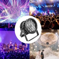 18x12w 4in1 18x15w 5in1 18x18w rgbwauv 6in1 extérieur étanche IP65 led par peut mettre en scène des lumières pour des événements de projet en plein air discothèque
