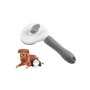 Cepillo de Aseo para Perros Pequeños de Lujo al por Mayor, de Acero Inoxidable y Plástico, Autolimpiante, Ecológico, para Eliminar el Pelo de Mascotas, Sencillo - Product Image 2