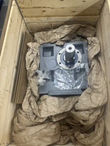 GKS11-3FVBR 3-Stage Industrial Right Angle Gearbox <b>Geared</b> Motor Unit - Product Image 1
